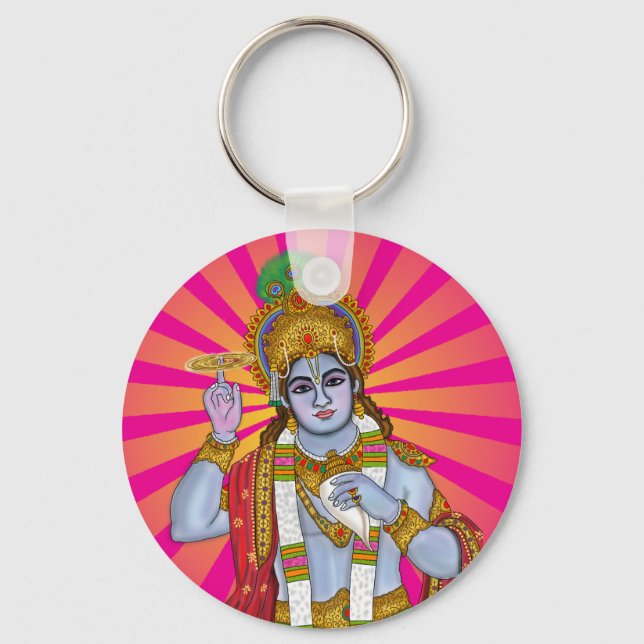 Lord Krishna  Keychain (Front)