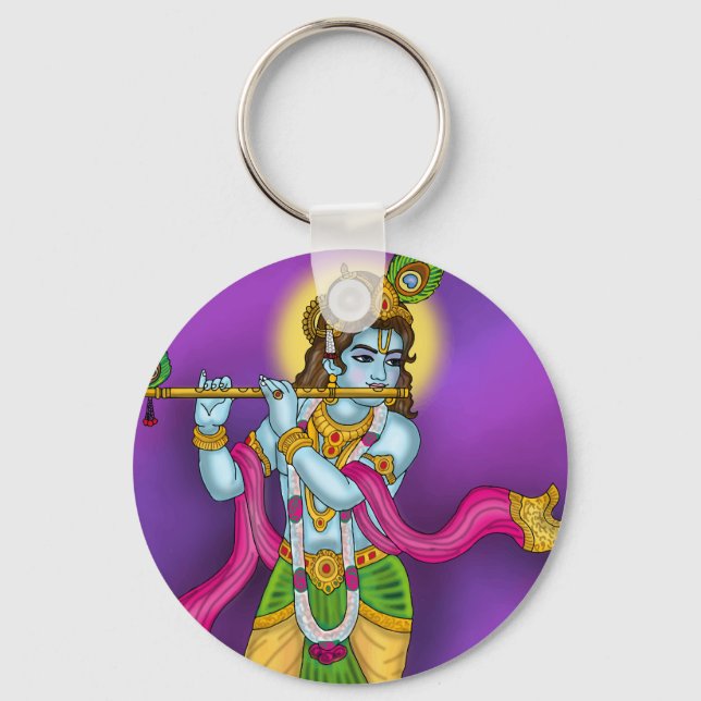 Lord Krishna Keychain (Front)