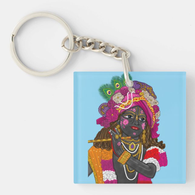 Lord Krishna Keychain (Front)