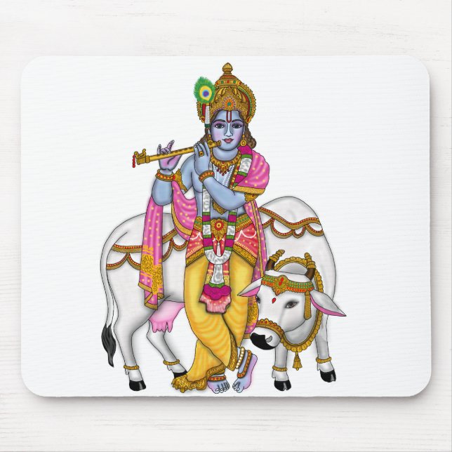 Lord Krishna Mousepad (Front)