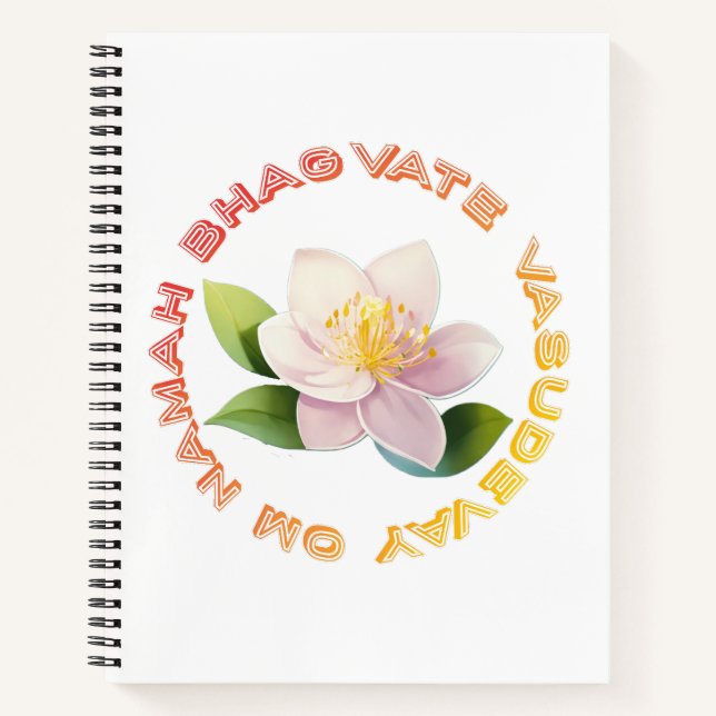 Lord Krishna  Notebook (Front)