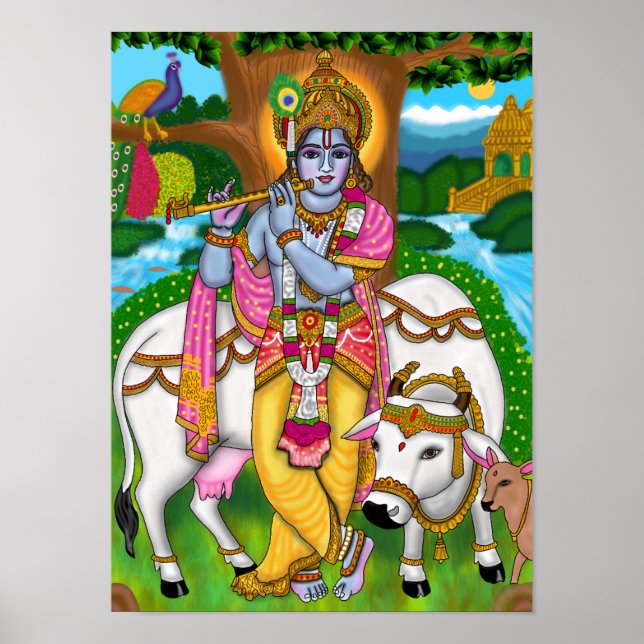 Lord Krishna Poster (Front)