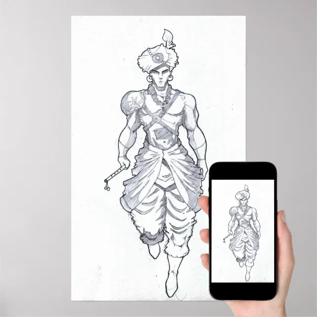 Radha Krishna Ki, Art Work, lord krishna, god, HD phone wallpaper | Peakpx