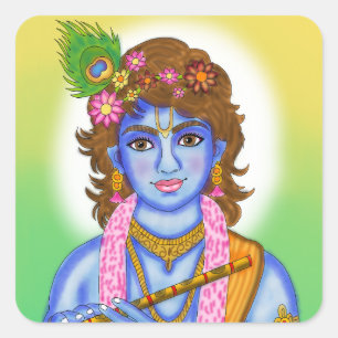 Lord Krishna Sticker