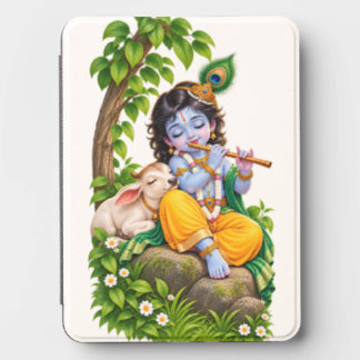 Lord Krishna with Cow – Personalized Kindle Cover