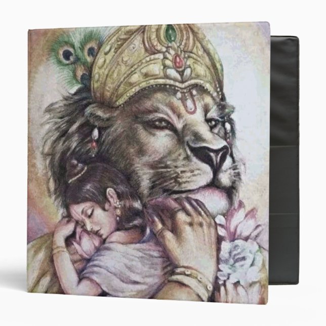 Lord Narasimha - Binder (Front/Inside)