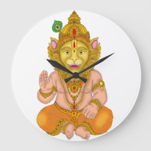 Lord Narsimha Clock