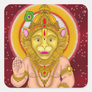 Lord Narsimha Stickers