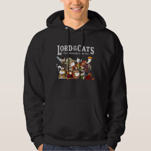 Lord Of The Cats The Furrlowship Of The Ring Funny Hoodie