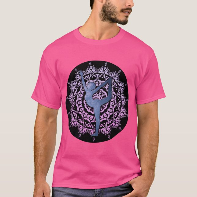 Lord of the Dance Yoga girl T-Shirt (Front)