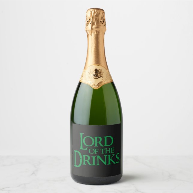 Lord of the Drinks Sparkling Wine Label (Front)