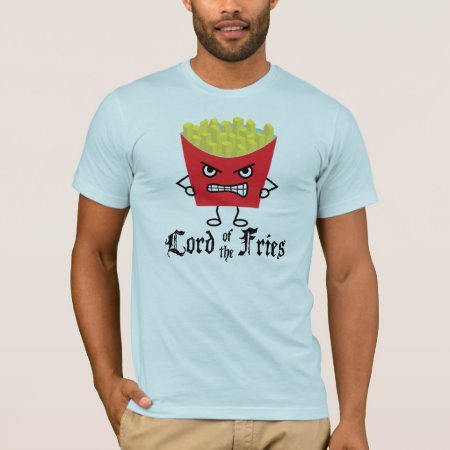 Lord Of The Fries (black Title) T-shirt
