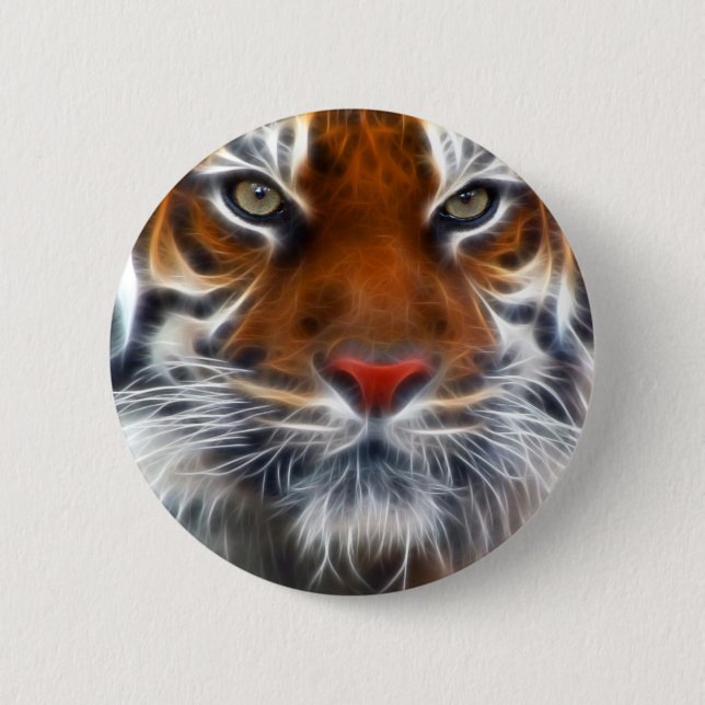 Lord of the Indian Jungles, The Royal Bengal Tiger Button (Front)