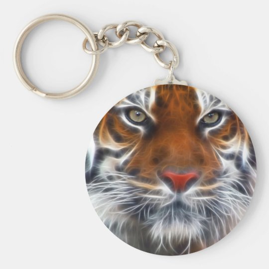 stuffed tiger keychain