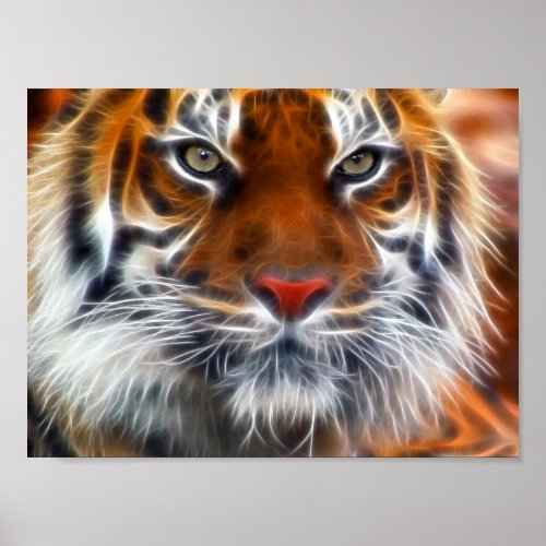 Lord of the Indian Jungles The Royal Bengal Tiger Poster