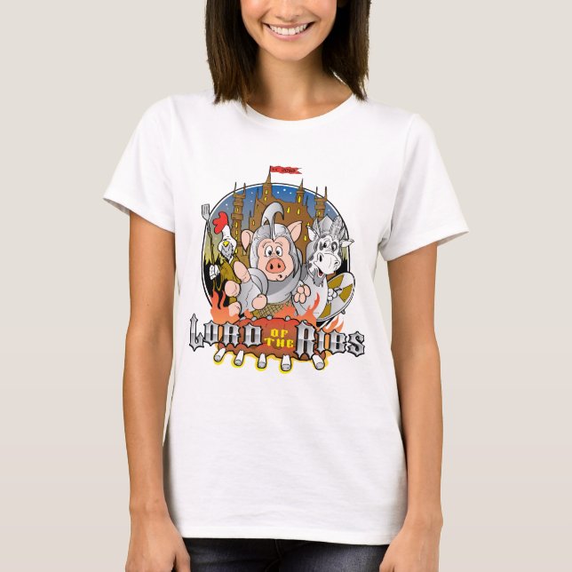 LORD OF THE RIBS BBQ T-Shirt (Front)