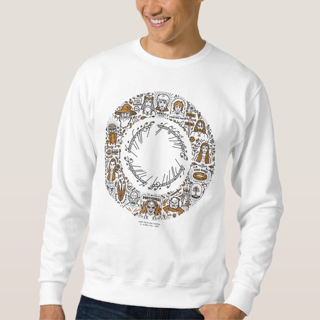 LORD OF THE RINGS™ Doodle Art Sweatshirt (Front)