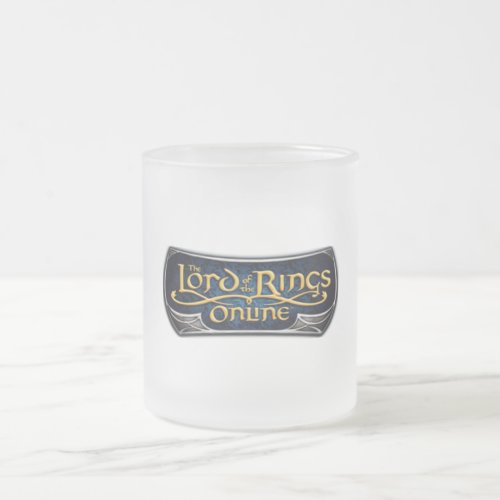 LORD OF THE RINGS ONLINE TM Frosted Glass Mug
