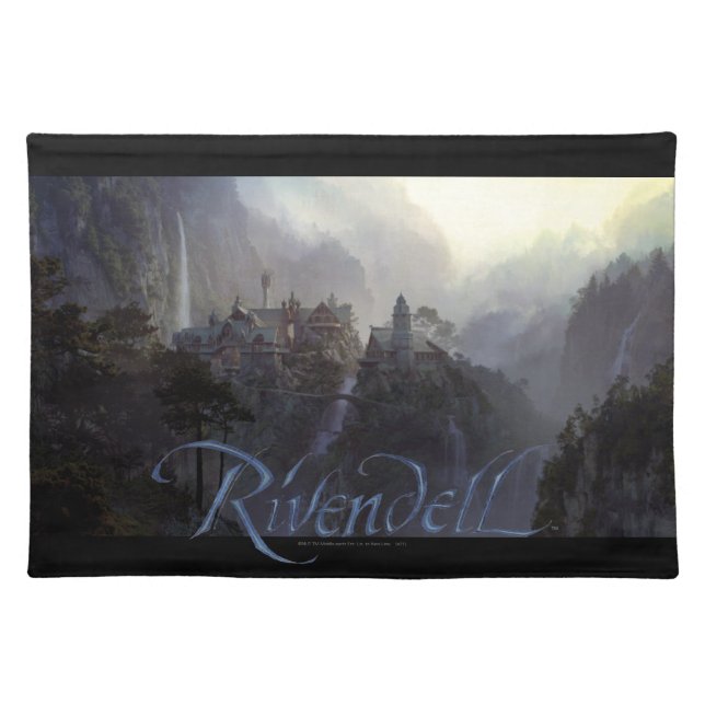 Lord of the Rings Rivendell™ Cloth Placemat (Front)