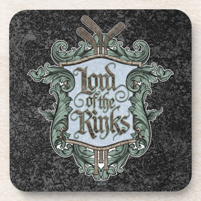 Lord Of The Rinks (Hockey) Beverage Coaster (Front)