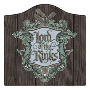 Lord Of The Rinks (Hockey) Door Sign