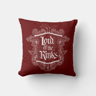 Lord Of The Rinks (Hockey) Throw Pillow