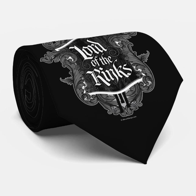 Lord Of The Rinks (Hockey) Tie (Rolled)