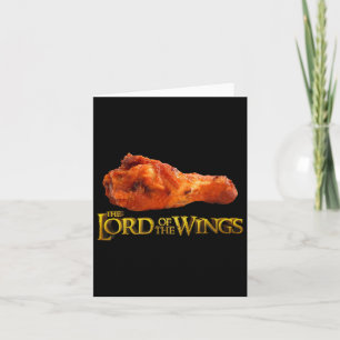 Lord Of The Wings - Funny Bbq And Chef Gift Card