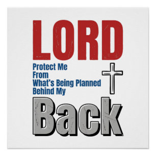 Lord Protect Me Christian Faith Shirt Design_1 Poster