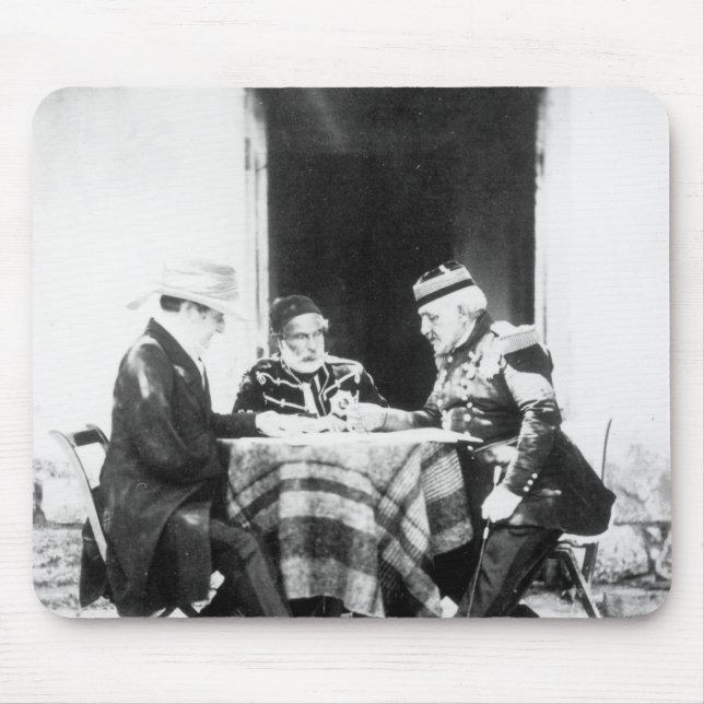 Lord Raglan,Omar Pasha & General Pelissier, Mouse Pad (Front)