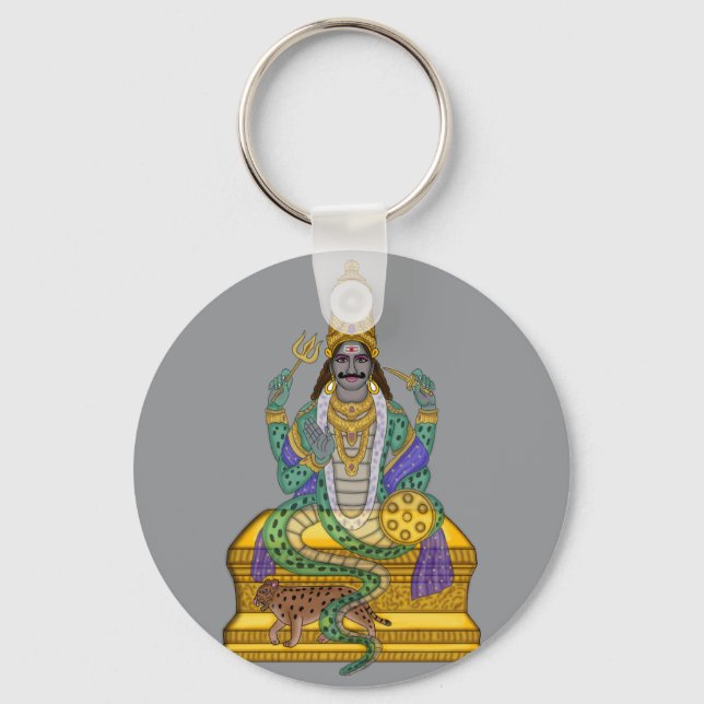 Lord Rahu Keychain (Front)
