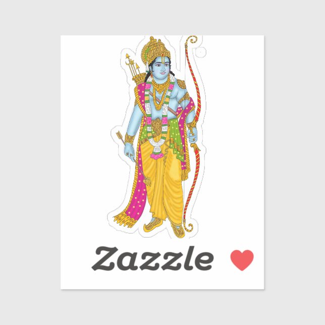 Lord Ram StickerLord Ram Sticker (Sheet)