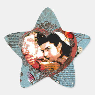 Lord Rama Bollywood God Aum Ornament floral Star Sticker