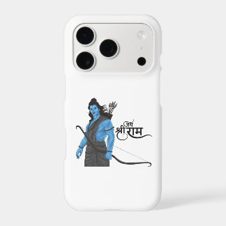 Lord Rama Bow Arrow Jai Shree Ram Artwork iPhone 17 Pro Case