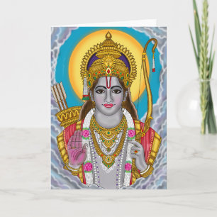 Lord Rama Greeting Card