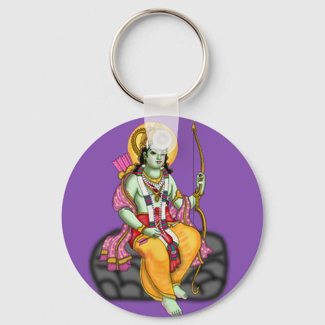 Lord Rama Keychain (Front)