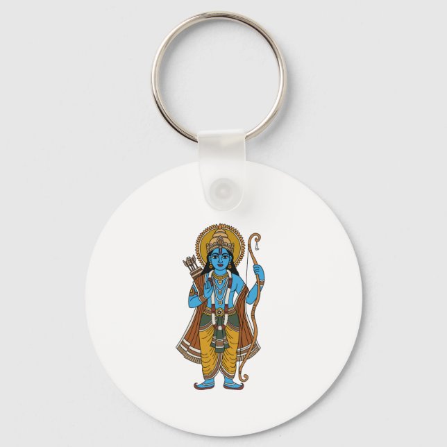 Lord Rama Keychain (Front)