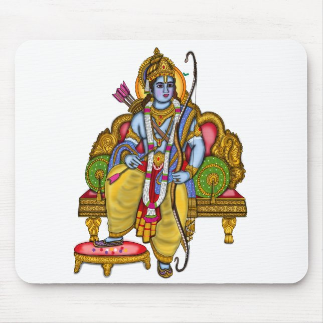 Lord Rama Mouse Pad (Front)