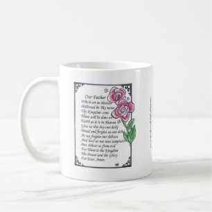 Lord’s Prayer and serenity prayer mug. Coffee Mug