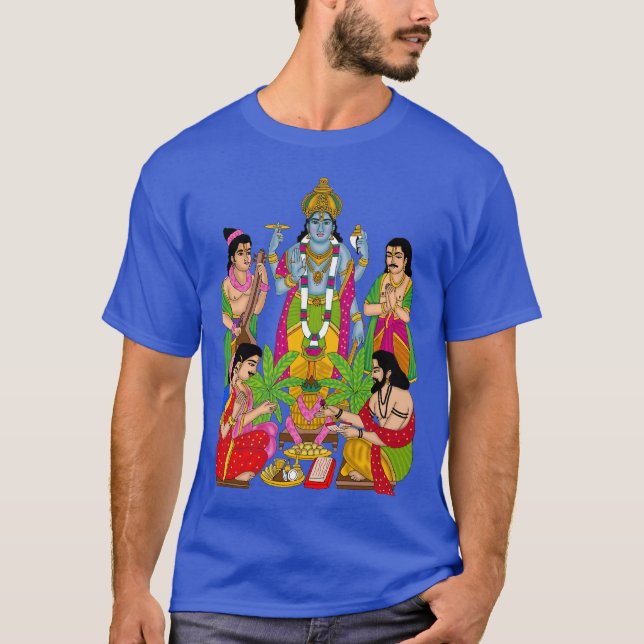 Lord Satyanarayan T-Shirt (Front)