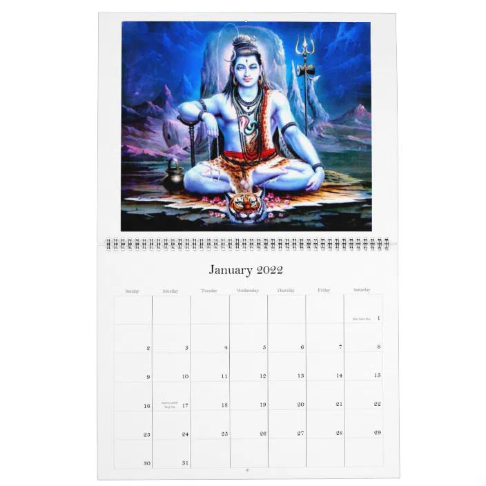 Lord Shiva Calendar | Zazzle.com