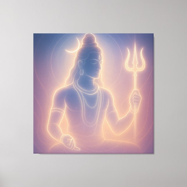 Lord Shiva Canvas Print (Front)