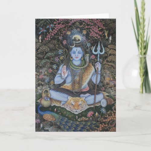 Lord Shiva Card