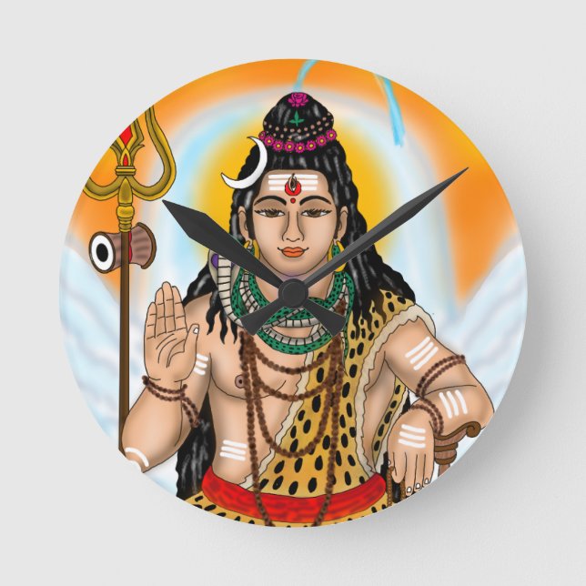 Lord Shiva Clock (Front)