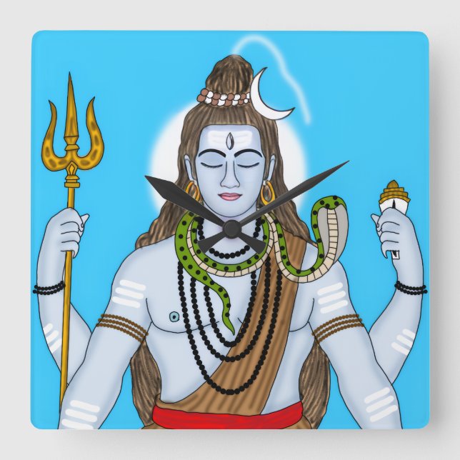 Lord Shiva Clock (Front)