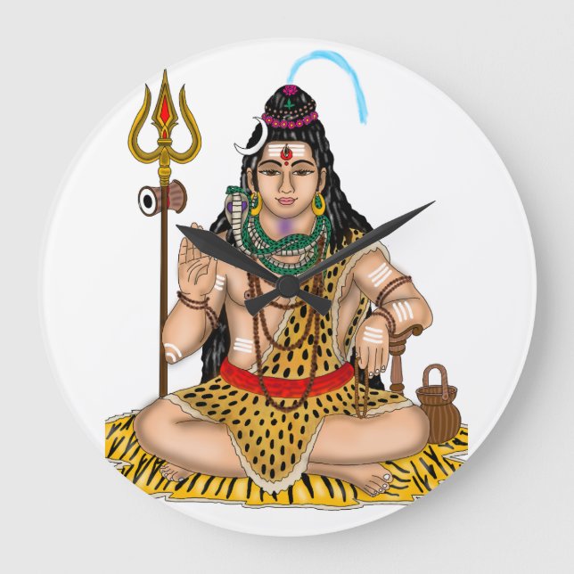 Lord Shiva Clock (Front)