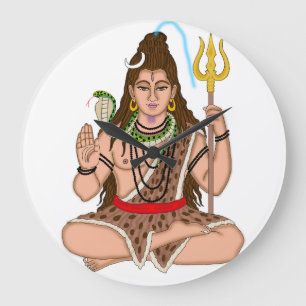 Lord Shiva Clock