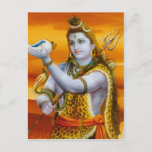 Lord Shiva (hindu Deity Series) Postcard at Zazzle