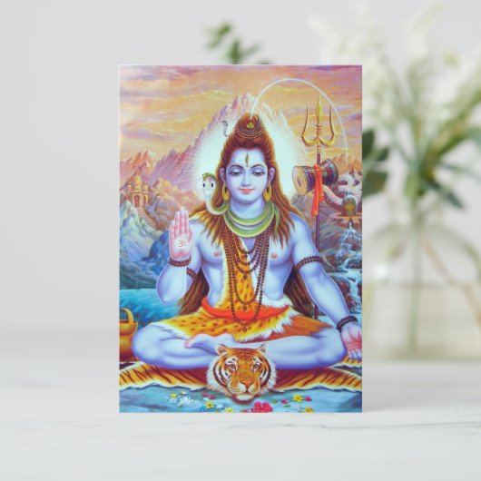 Lord Shiva Hindu Religion (Standing Front)