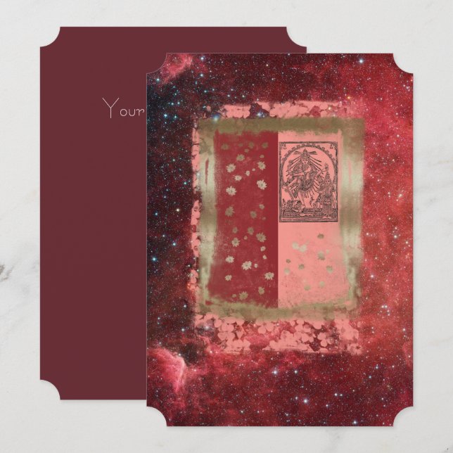 Lord Shiva - Invitation Card (Front/Back)